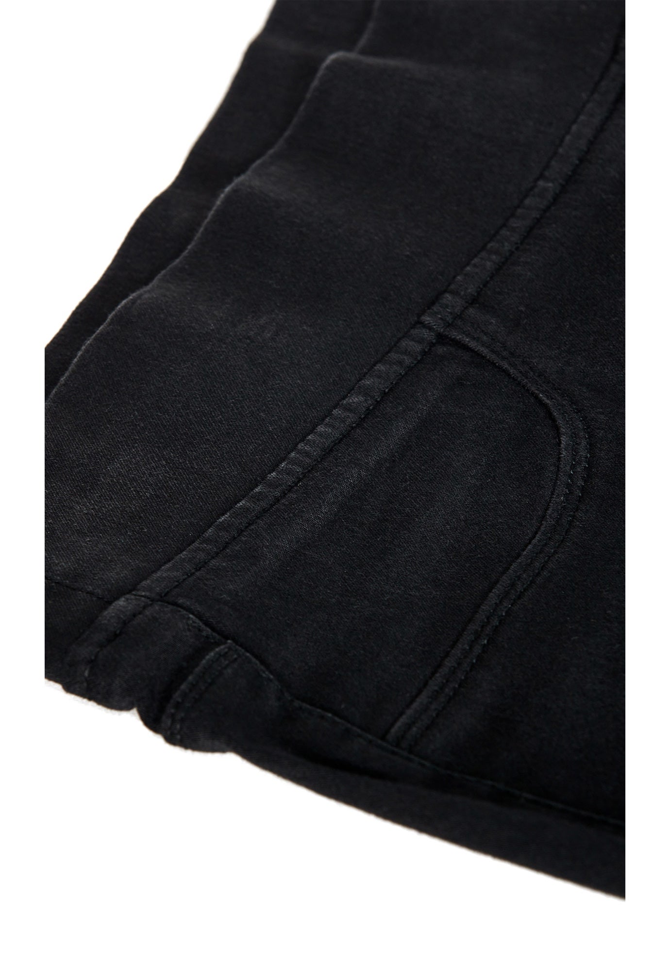 Pull On Cropped Denim Legging image number 8