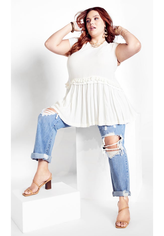 Ivy Embroidered Tunic image number null
