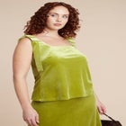 Velvet Top With Bows image number null