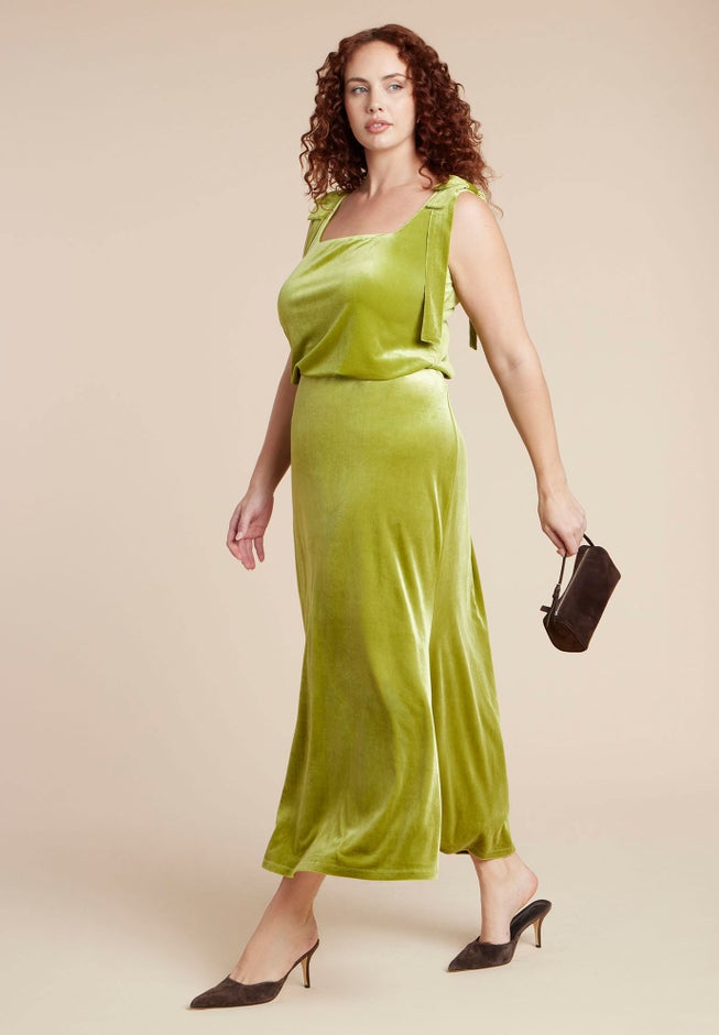 Velvet Top With Bows image number 2