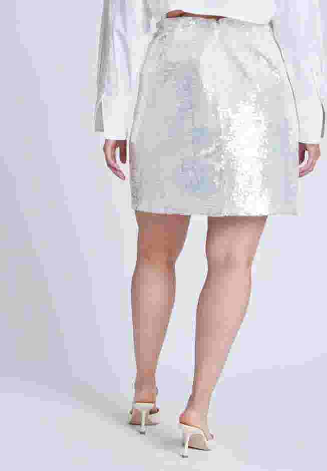 Sequin Mini Skirt image number 3