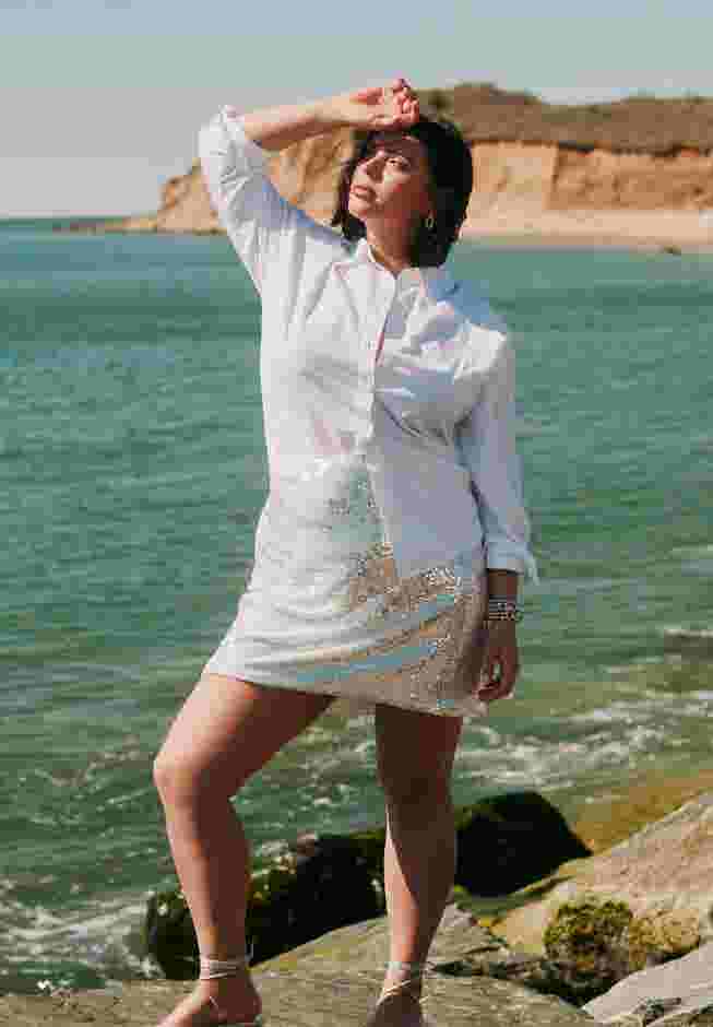 Sequin Mini Skirt image number 0