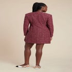 Tweed Long Sleeve Mini Dress image number null