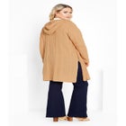 Camilla Cable Knit Hooded Cardigan image number null