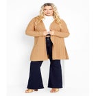 Camilla Cable Knit Hooded Cardigan image number null