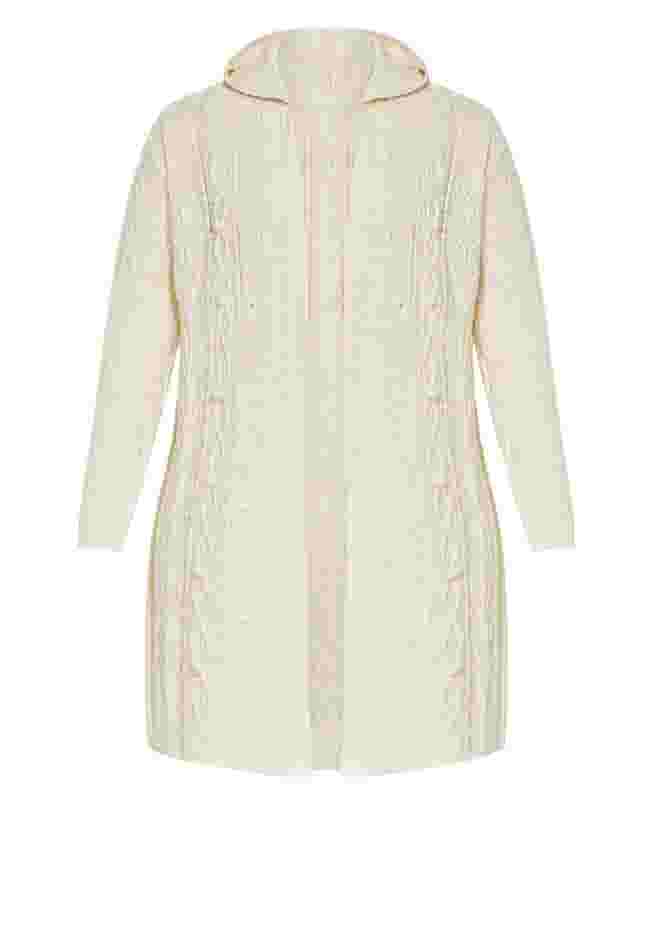 Camilla Cable Knit Hooded Cardigan image number 5
