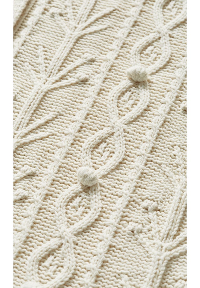 Camilla Cable Knit Hooded Cardigan image number 7