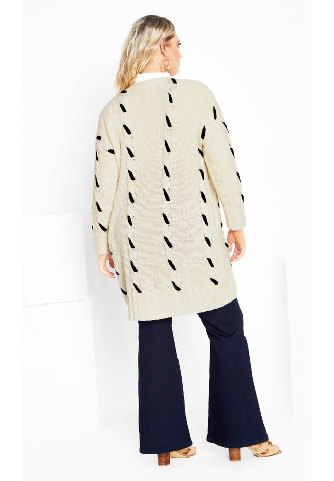 Lacey Cable Cardigan image number 1