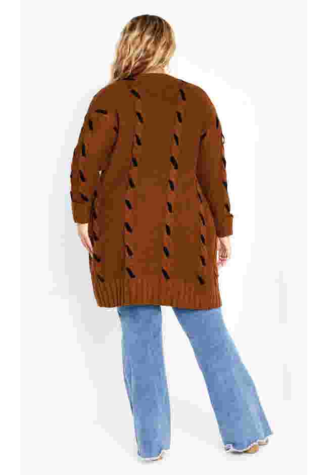 Lacey Cable Cardigan image number 1