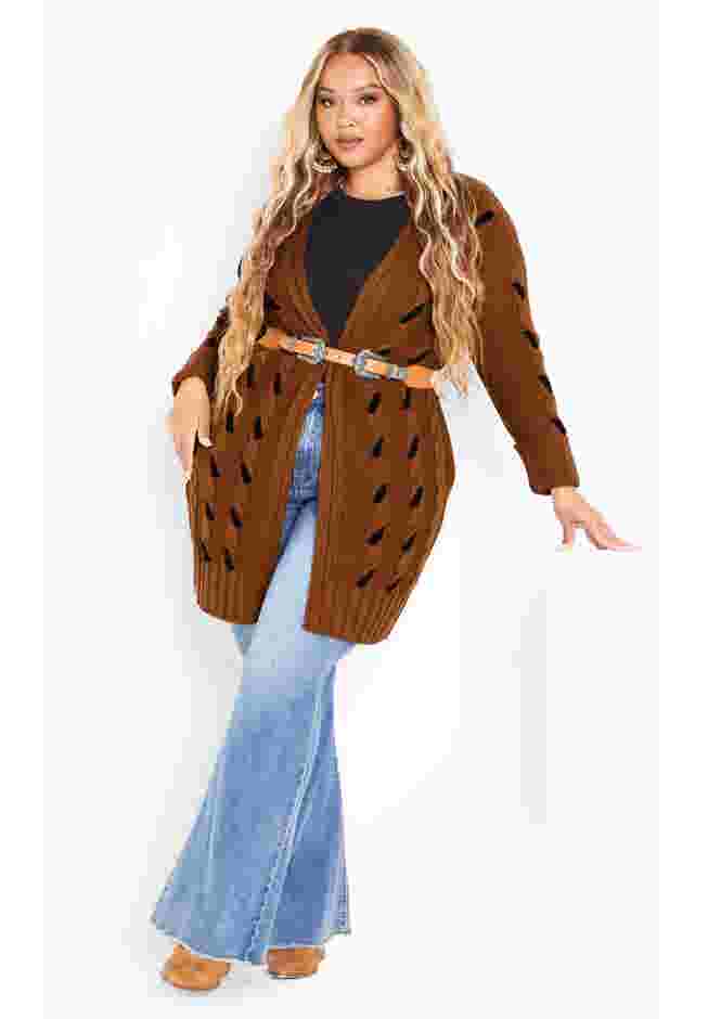 Lacey Cable Cardigan image number 3