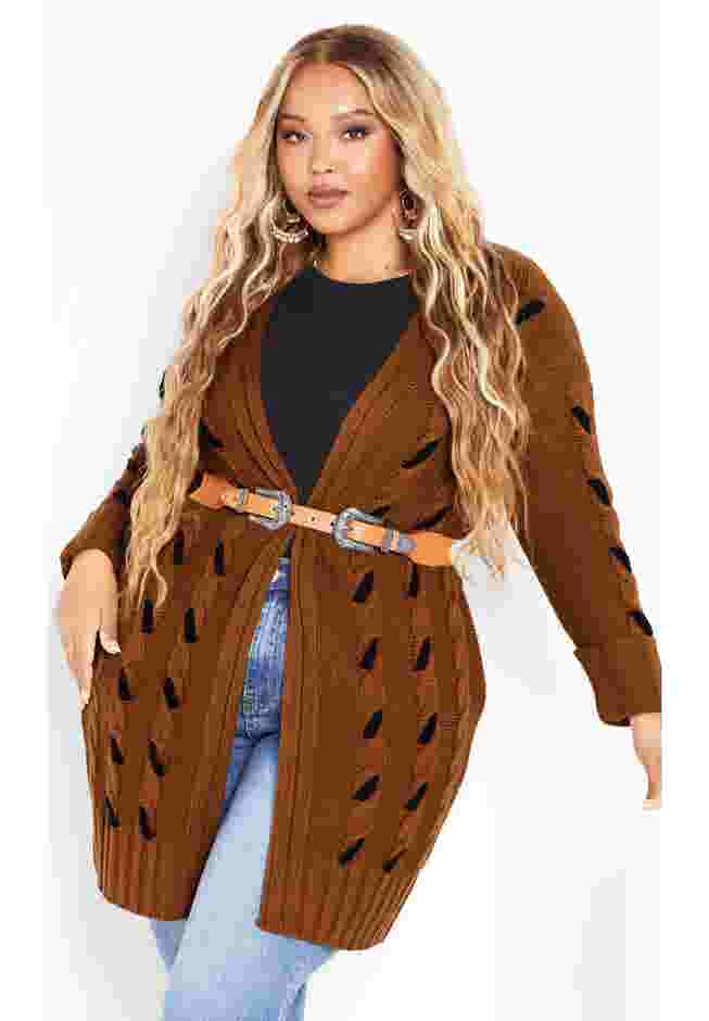 Lacey Cable Cardigan image number 0
