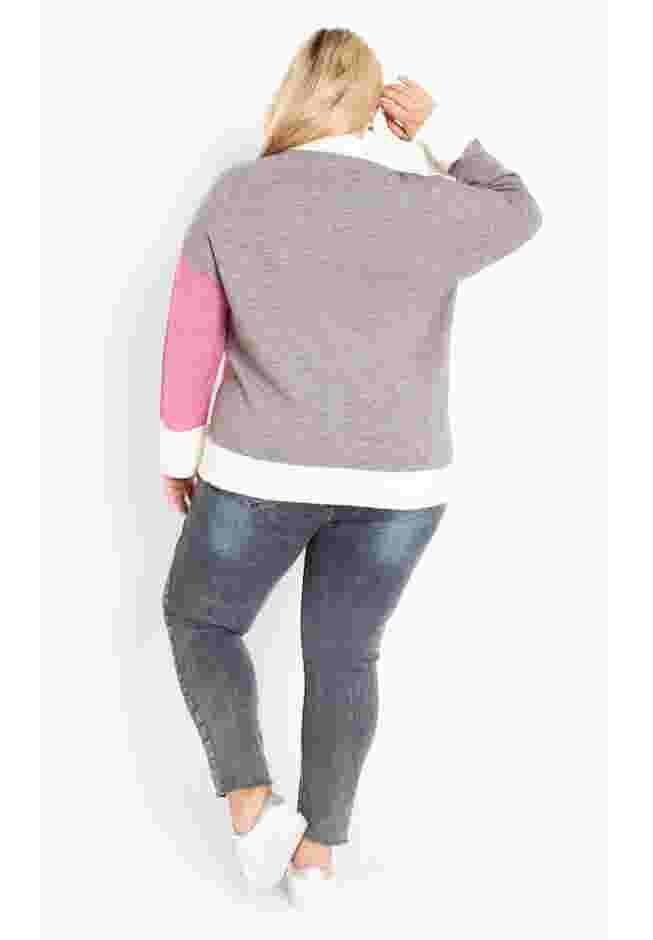 Zola Colour Block Cardigan image number 2