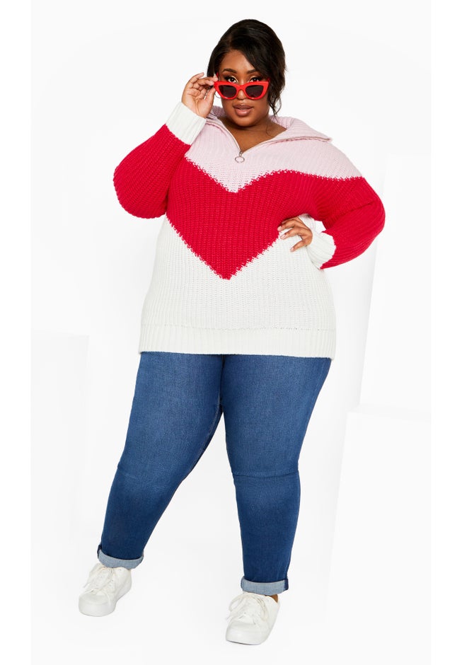 Colour Trio Sweater image number 1