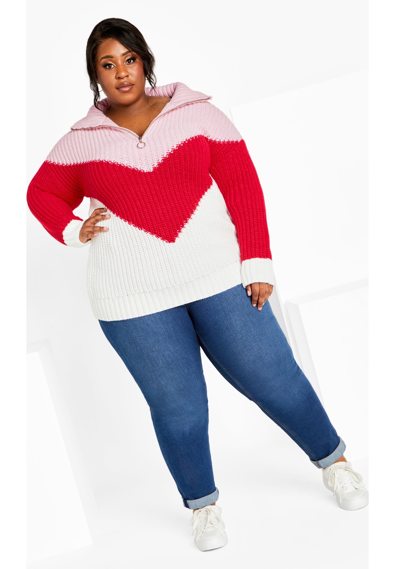 Colour Trio Sweater image number 2