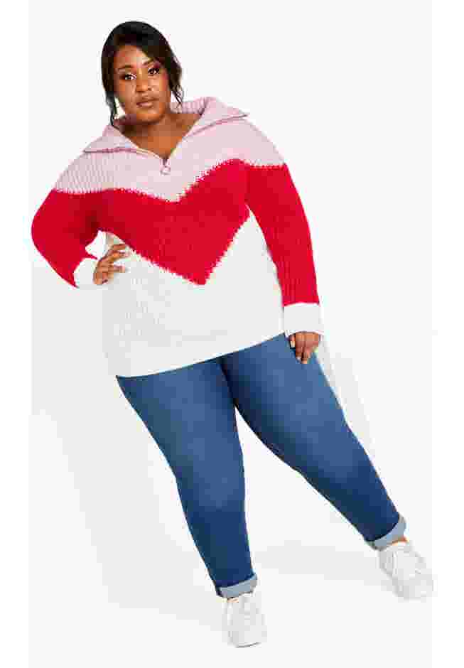Colour Trio Sweater image number 2