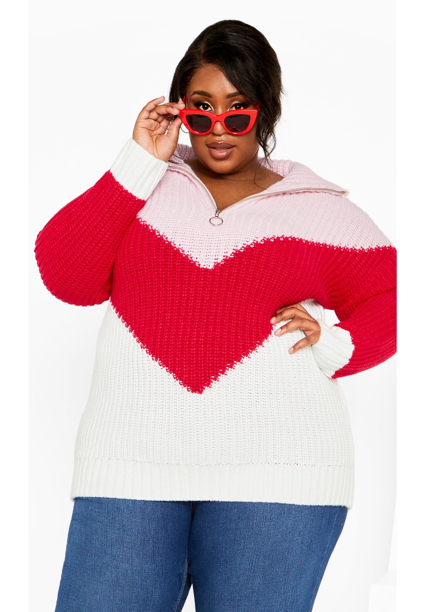 Colour Trio Sweater image number 0