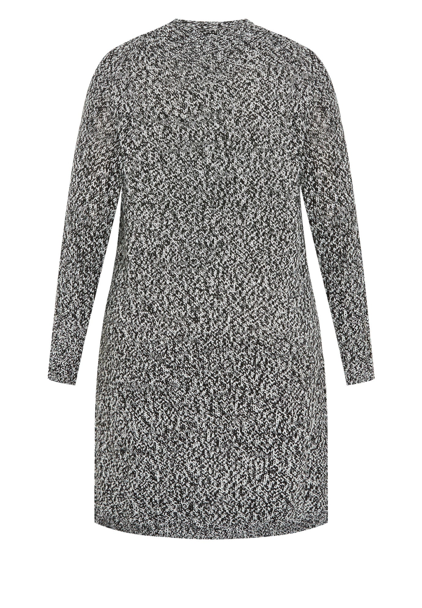 Charmed Collarless Longline Cardigan image number 4