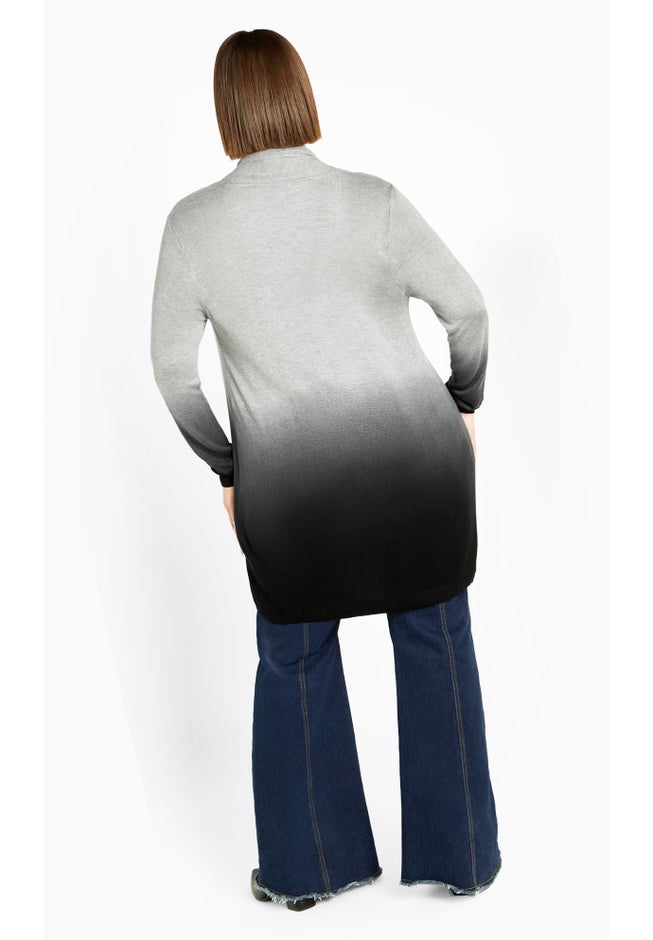 Mina Dip Dye Cardigan image number null