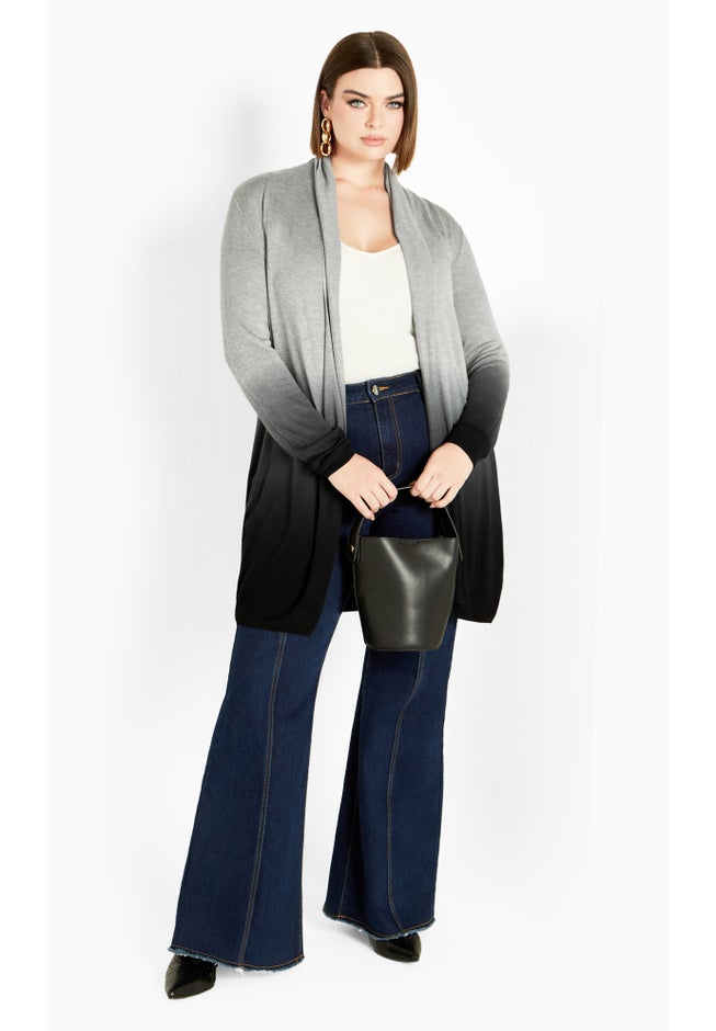 Mina Dip Dye Cardigan image number null