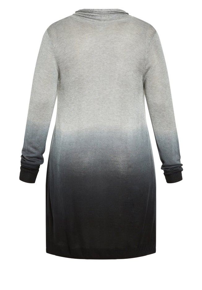 Mina Dip Dye Cardigan image number null