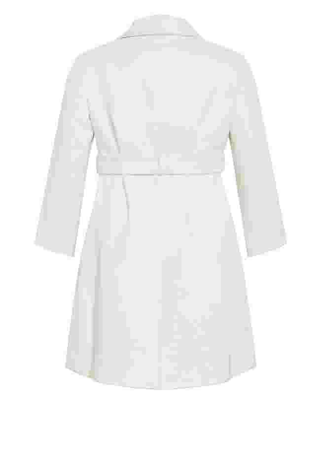 Isla Wrap Waist Tie Coat image number 7