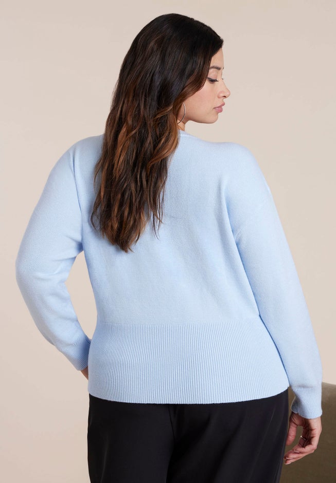  Zipper Hem Sweater image number 1