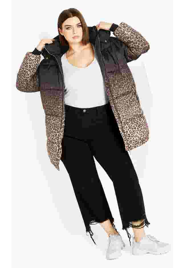 Indi Print Puffer Jacket image number 1