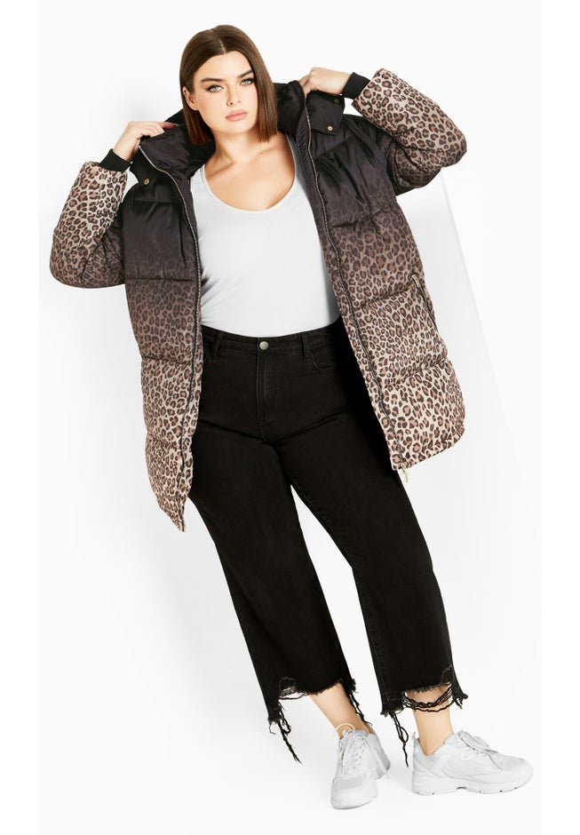 Indi Print Puffer Jacket image number 1