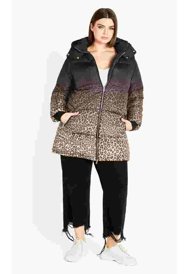 Indi Print Puffer Jacket image number 2