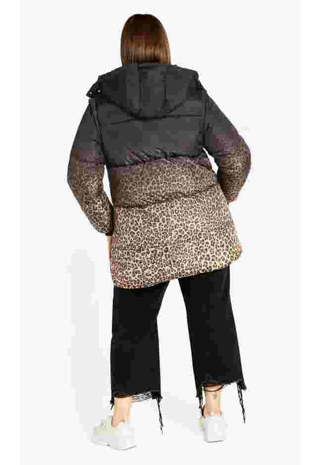Indi Print Puffer Jacket image number 3