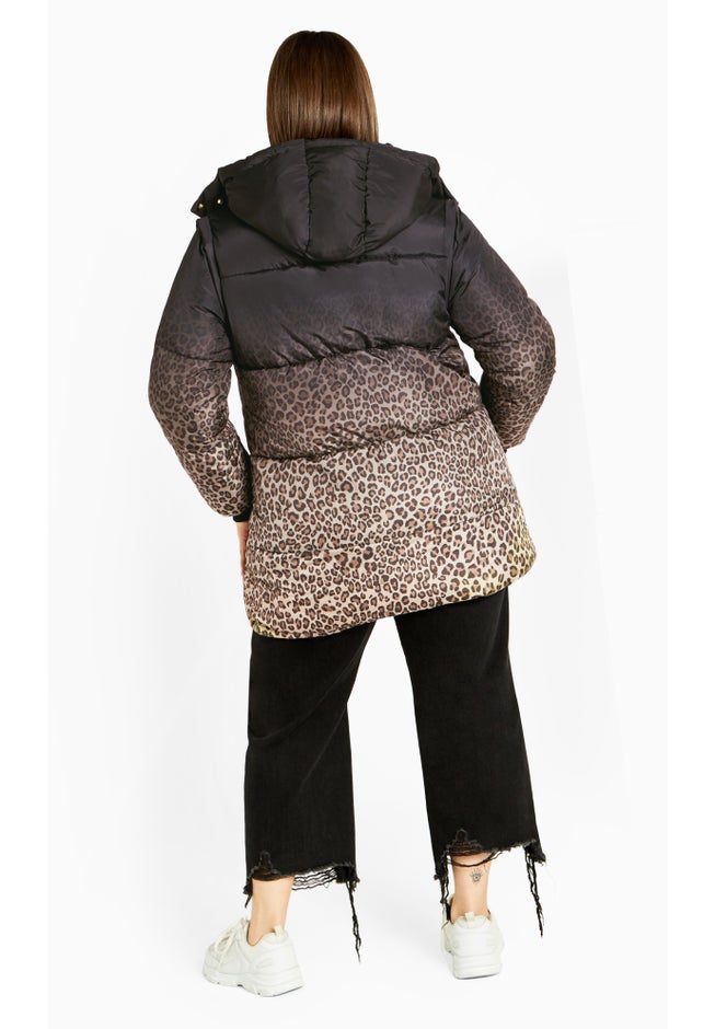 Indi Print Puffer Jacket image number 3
