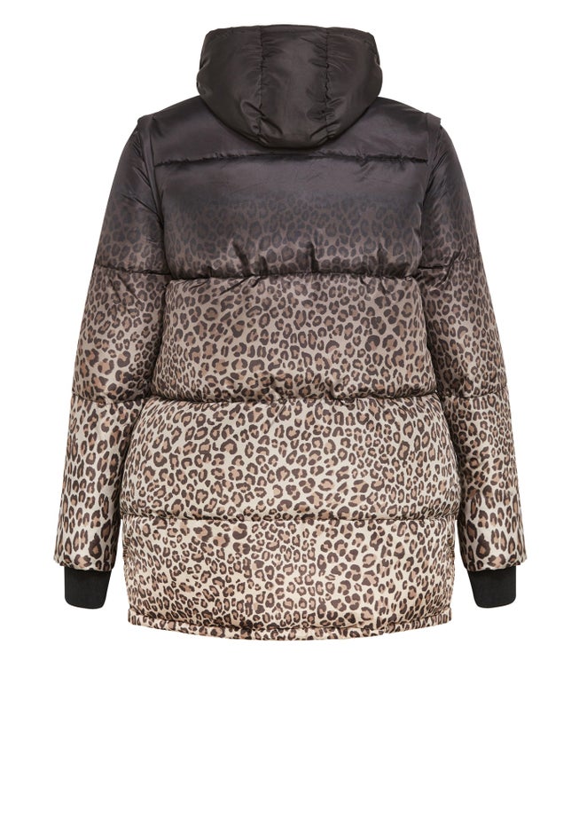 Indi Print Puffer Jacket image number 5