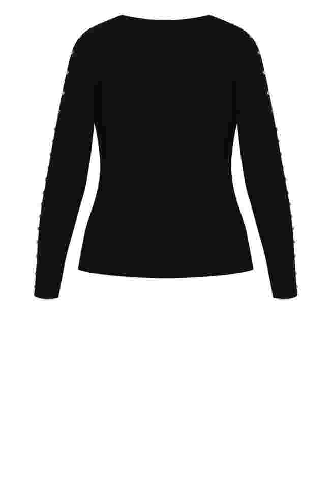 Cold Shoulder Full Length Sleeves Sweater image number 6