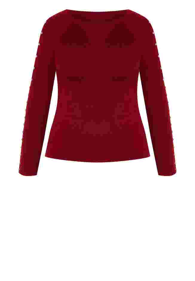 Cold Shoulder Full Length Sleeves Sweater image number 4