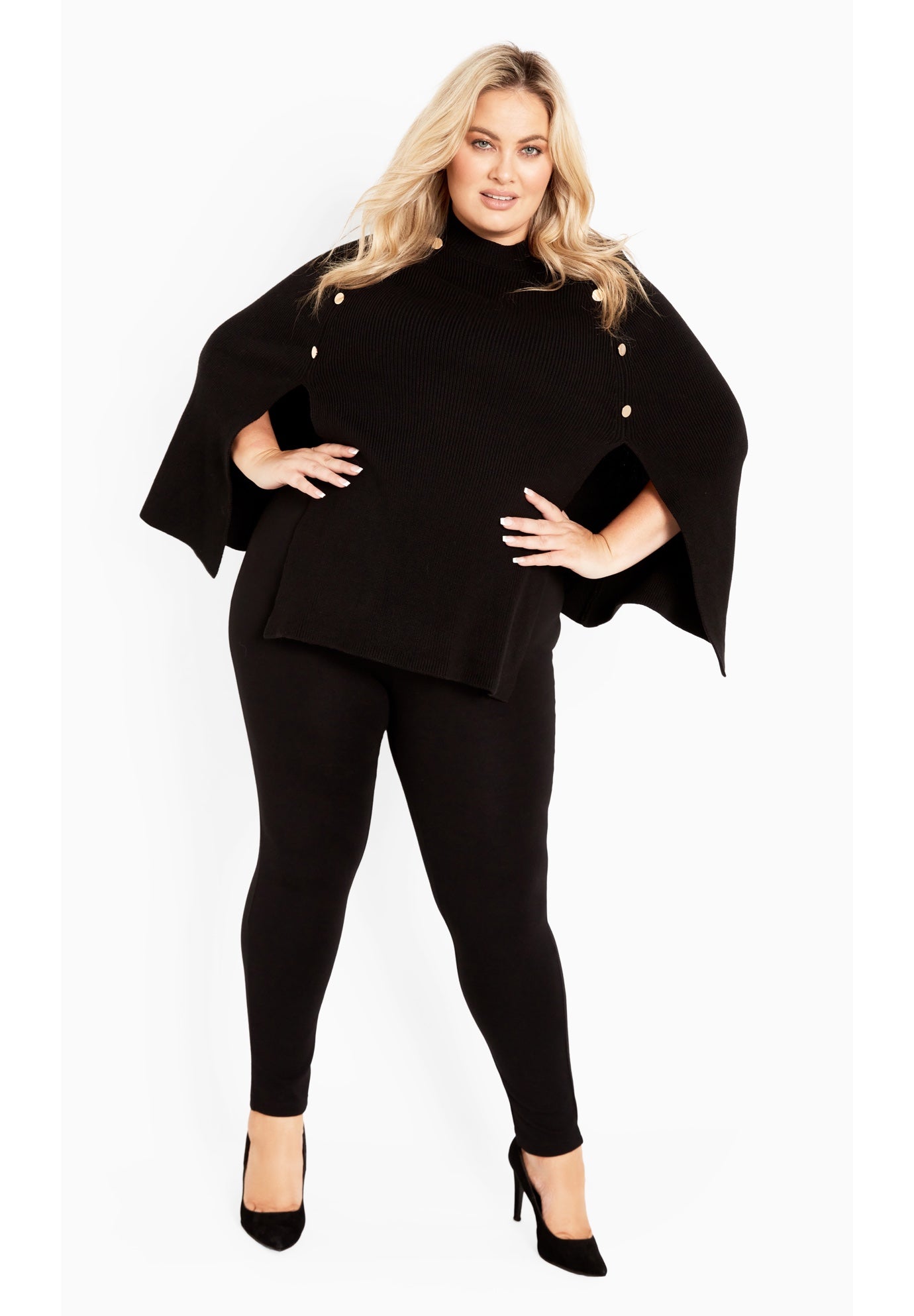 Olivia Button Cape image number 2