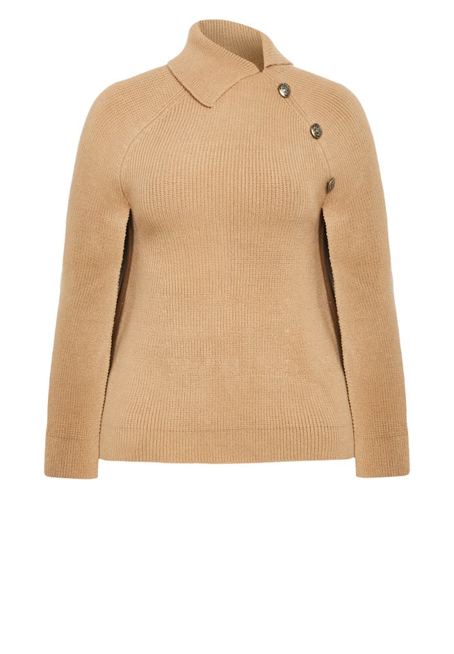 Dani Button Cape image number 4