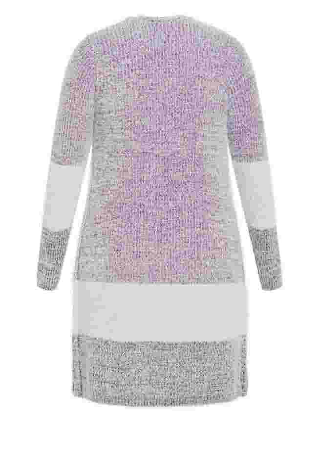 Elise Color Block Knitted Cardigan image number 4
