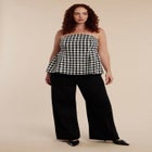 Houndstooth Bustier image number null