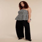 Houndstooth Bustier image number null