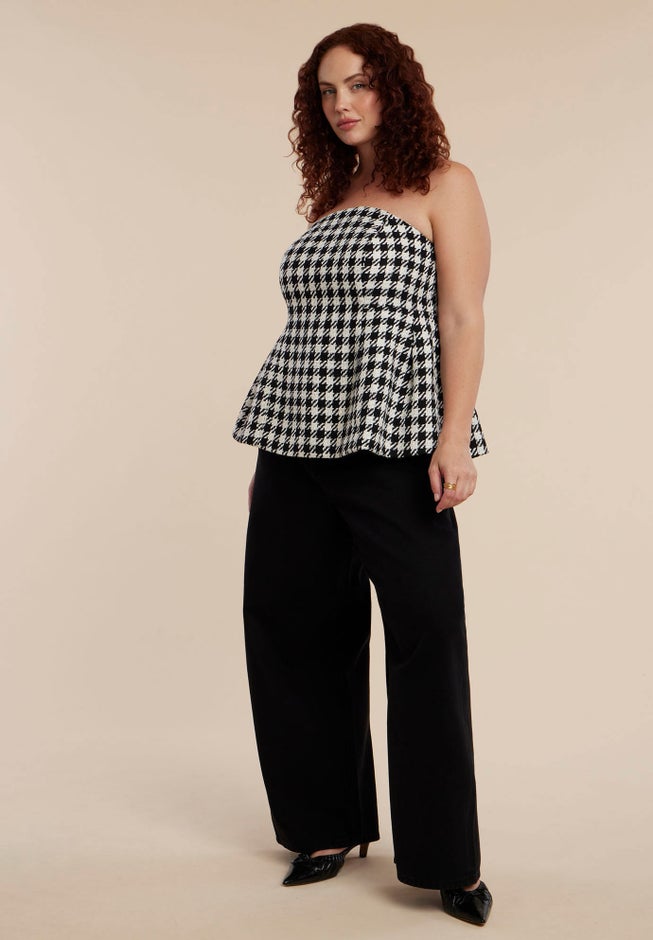 Houndstooth Bustier image number 2