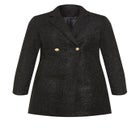 Estelle Double Button Collared Coat image number null