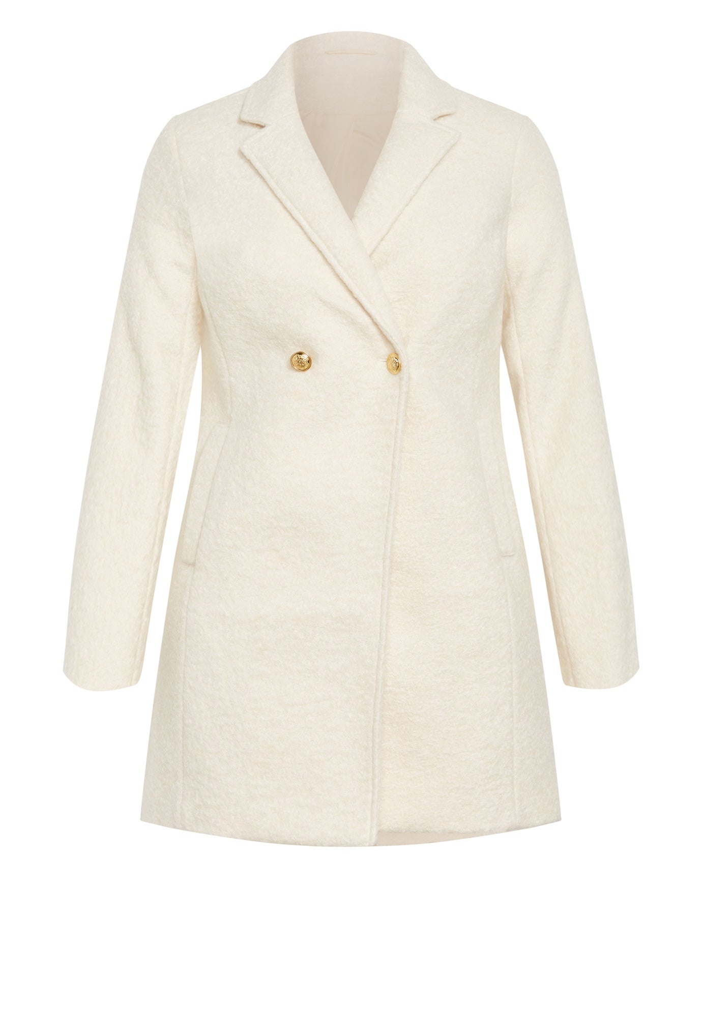 Estelle Double Button Collared Coat image number 2