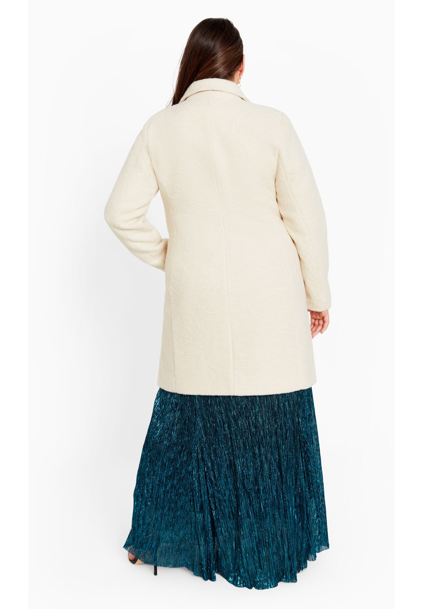 Estelle Double Button Collared Coat image number 5