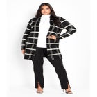 Emily Check Coatigan image number null