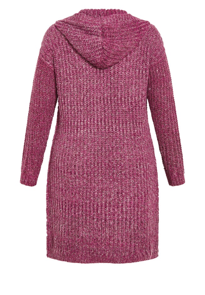 Chelsea Soft Knit Hood Coatigan image number 4