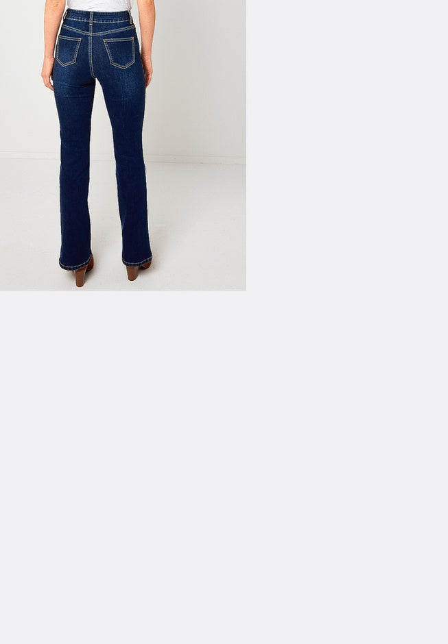Stretch Denim Bootcut Jean image number 1