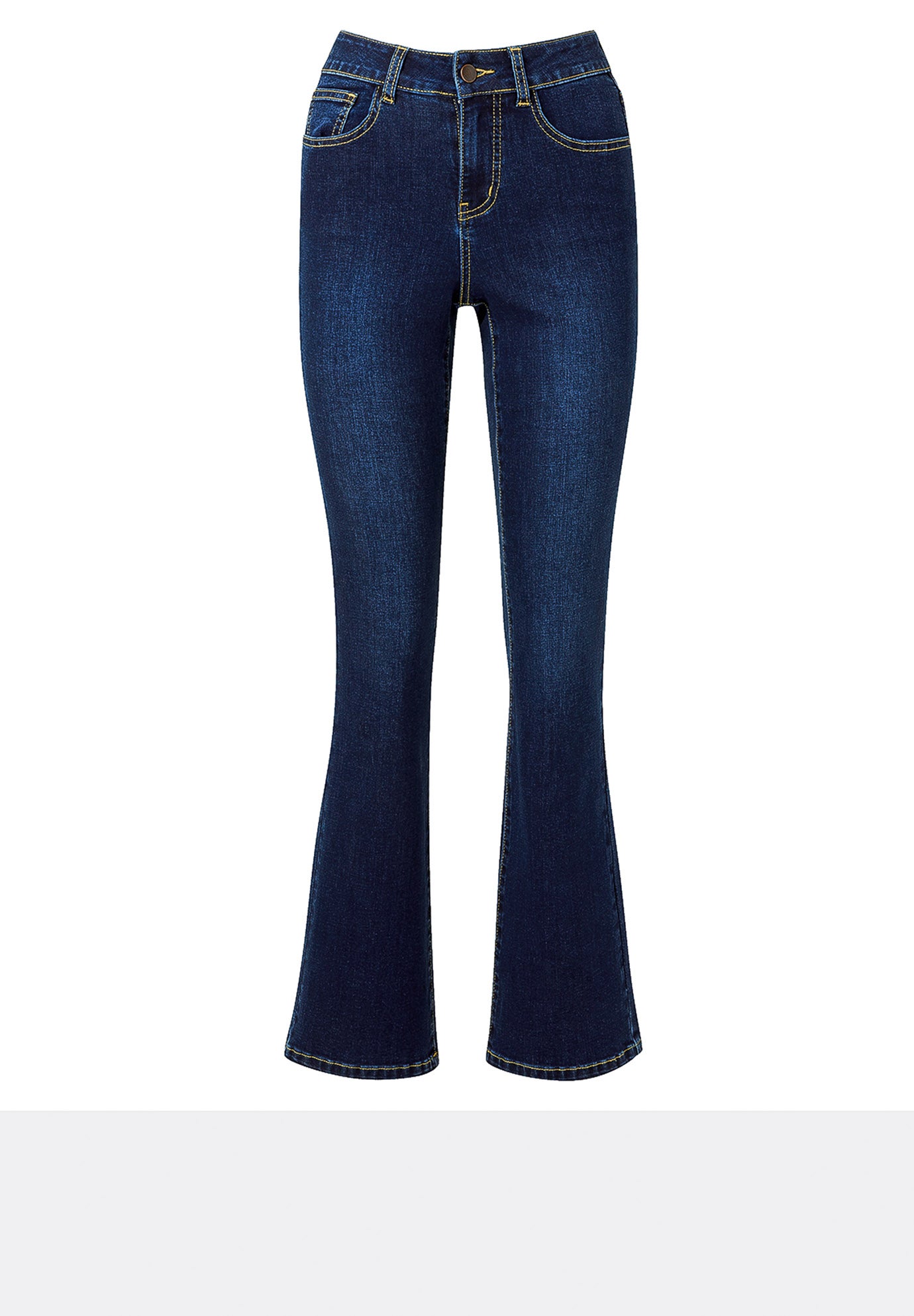 Stretch Denim Bootcut Jean image number 2