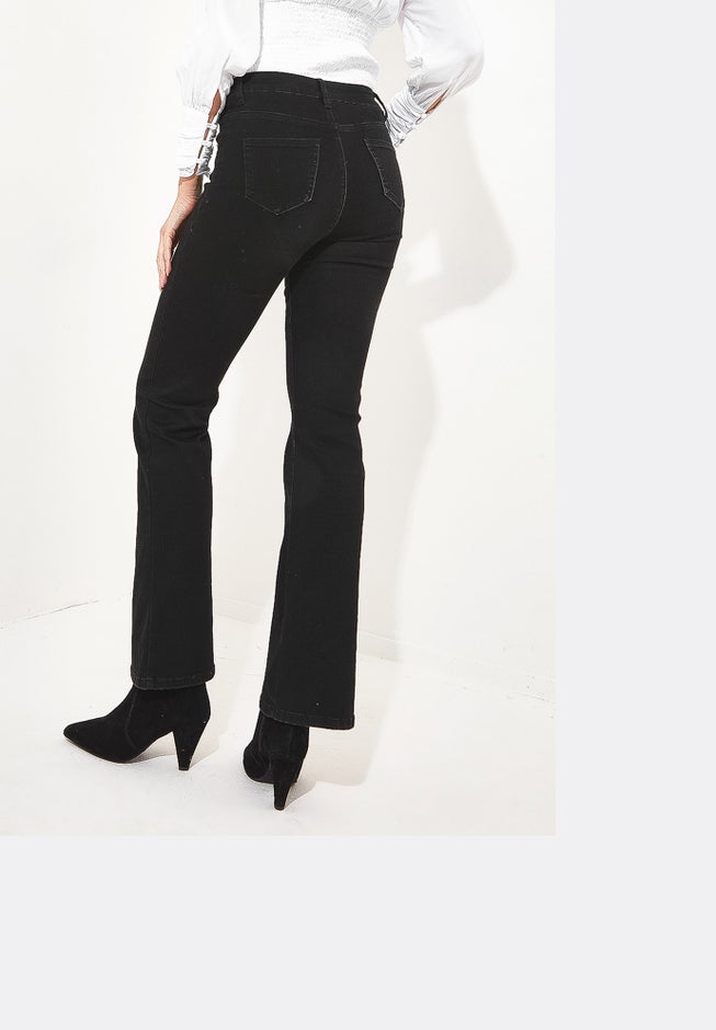 Stretch Denim Bootcut Jean image number 1