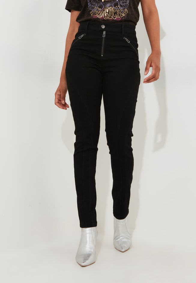 Stretch Denim Rocker Skinny Jean image number 2