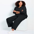 Seamed Wide Leg Pant image number null